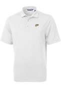 Purdue Boilermakers Cutter and Buck Virtue Eco Pique Polo Shirt - White