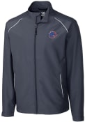 Boise State Broncos Cutter and Buck Beacon 1/4 Zip Pullover - Black