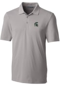 Michigan State Spartans Cutter and Buck Forge Polo Shirt - Grey