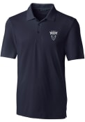 Howard Bison Cutter and Buck Forge Polo Shirt - Navy Blue