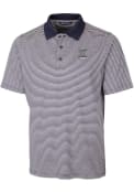 Xavier Musketeers Cutter and Buck Forge Tonal Stripe Polo Shirt - Navy Blue