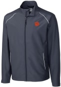Clemson Tigers Cutter and Buck Beacon 1/4 Zip Pullover - Black