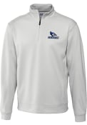 Creighton Bluejays Cutter and Buck Edge 1/4 Zip Pullover - White