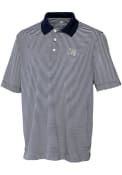 Georgetown Hoyas Cutter and Buck Trevor Stripe Polo Shirt - Navy Blue