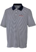 Gonzaga Bulldogs Cutter and Buck Trevor Stripe Polo Shirt - Navy Blue