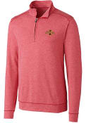 Iowa State Cyclones Cutter and Buck Shoreline 1/4 Zip Pullover - Red