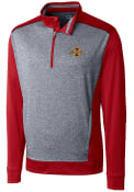 Iowa State Cyclones Cutter and Buck Replay 1/4 Zip Pullover - Cardinal