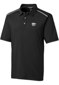 K-State Wildcats Cutter and Buck Fusion Polo Shirt - Black