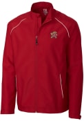 Maryland Terrapins Cutter and Buck Beacon 1/4 Zip Pullover - Red