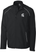 Michigan State Spartans Cutter and Buck Beacon 1/4 Zip Pullover - Black