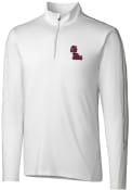 Ole Miss Rebels Cutter and Buck Pennant Sport 1/4 Zip Pullover - White