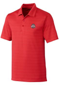 Ohio State Buckeyes Cutter and Buck Interbay Melange Polo Shirt - Red