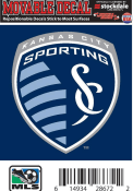 Sporting Kansas City 3x5 Dark Blue Auto Decal - Navy Blue