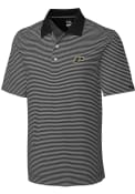 Purdue Boilermakers Cutter and Buck Trevor Stripe Polo Shirt - Black