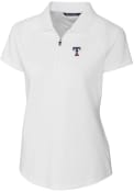 Texas Rangers Womens Cutter and Buck Forge Polo Shirt - White