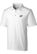 Purdue Boilermakers Cutter and Buck Fusion Polo Shirt - White
