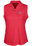 Milwaukee Brewers Womens Cutter and Buck Forge Tank Top - Red