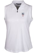 New York Mets Womens Cutter and Buck Forge Tank Top - White