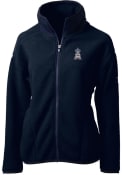 Los Angeles Angels Womens Cutter and Buck Cascade Eco Sherpa Full Zip Jacket - Navy Blue