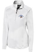 San Jose State Spartans Womens Cutter and Buck Jackson 1/4 Zip Pullover - White