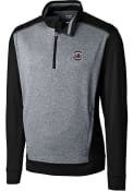 South Carolina Gamecocks Cutter and Buck Replay 1/4 Zip Pullover - Black