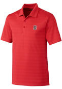 Stanford Cardinal Cutter and Buck Interbay Melange Polo Shirt - Red