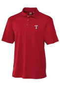 Texas Rangers Cutter and Buck Genre Polo Shirt - Red