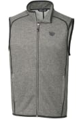 Grey Cutter and Buck Cincinnati Bearcats Mainsail Sweater Vest Mens Vest