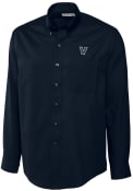 Villanova Wildcats Cutter and Buck Epic Dress Shirt - Navy Blue