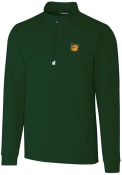 Baylor Bears Cutter and Buck Traverse Stretch Pullover Jackets - Green