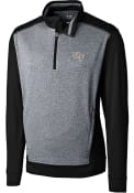 Wake Forest Demon Deacons Cutter and Buck Replay 1/4 Zip Pullover - Black