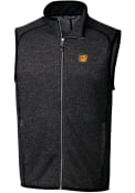 Baylor Bears Cutter and Buck Mainsail Vest - Charcoal
