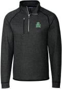 Marshall Thundering Herd Cutter and Buck Mainsail Pullover Jackets - Charcoal