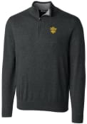 Missouri Tigers Cutter and Buck Lakemont 1/4 Zip Pullover - Charcoal