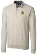 Missouri Tigers Cutter and Buck Lakemont 1/4 Zip Pullover - Oatmeal
