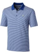 Southern University Jaguars Cutter and Buck Forge Tonal Stripe Stretch Polos Shirt - Blue