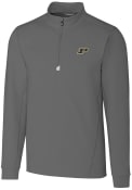 Purdue Boilermakers Cutter and Buck Traverse 1/4 Zip Pullover - Grey