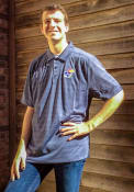 Kansas Jayhawks Cutter and Buck Interbay Polo Shirt - Navy Blue