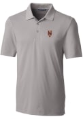 New York Mets Cutter and Buck Forge Stretch Polo Shirt - Grey