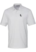 Chicago White Sox Cutter and Buck Pike Double Dot Polo Shirt - White