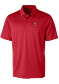 Texas Rangers Cutter and Buck Prospect Textured Polo Shirt - Red