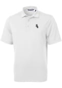 Chicago White Sox Cutter and Buck Virtue Eco Pique Polo Shirt - White