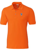 New York Mets Cutter and Buck Advantage Polo Shirt - Orange