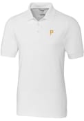 Pittsburgh Pirates Cutter and Buck Advantage Polo Shirt - White