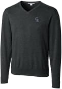 Colorado Rockies Cutter and Buck Lakemont Sweater - Charcoal