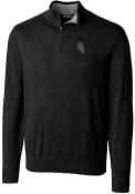 Chicago White Sox Cutter and Buck Lakemont 1/4 Zip Pullover - Black