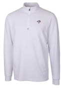 Toronto Blue Jays Cutter and Buck Traverse Stretch Pullover Jackets - White