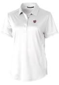 Washington Nationals Womens Cutter and Buck Prospect Textured Polo Shirt - White