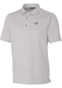 Toronto Blue Jays Cutter and Buck Forge Heathered Polo Shirt - Grey
