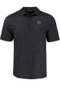 Cutter and Buck Mens Cincinnati Bearcats Vault Pike Shadow Check Polo Shirt